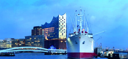 Hamburg am Morgen, Elbphilharmonie